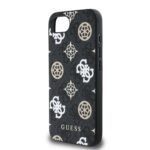 Калъф от 
Guess PU 4G Peony MagSafe Case за iPhone 16e Black - Image 5
