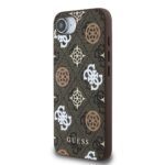 Калъф от 
Guess PU 4G Peony MagSafe Case за iPhone 16e Brown - Image 2