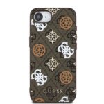 Калъф от 
Guess PU 4G Peony MagSafe Case за iPhone 16e Brown - Image 3