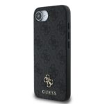 Калъф от 
Guess PU 4G Small Metal Logo MagSafe Case за iPhone 16e Grey - Image 2