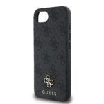 Калъф от 
Guess PU 4G Small Metal Logo MagSafe Case за iPhone 16e Grey - Image 5
