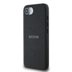 Калъф от 
Guess PU Grained Classic Logo MagSafe Case за iPhone 16e Black - Image 2