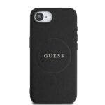 Калъф от 
Guess PU Grained Classic Logo MagSafe Case за iPhone 16e Black - Image 3