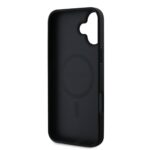 Калъф от Guess PU Leather 4G Colored Ring MagSafe Case за iPhone 16 Black - Image 5