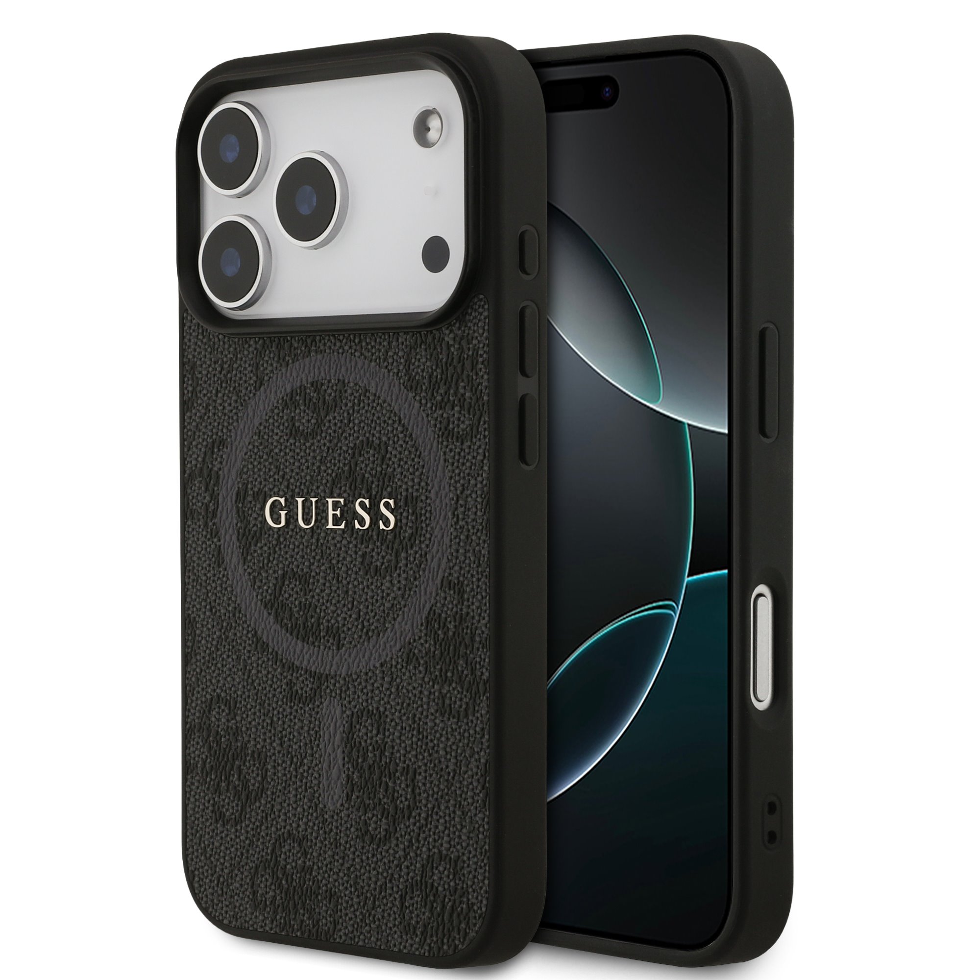 guess-pu-leather-4g-colored-ring-magsafe-zadni-kryt-pro-iphone-17-pro-black_ie14413314.jpg Калъф от
Guess PU Leather 4G Colored Ring MagSafe Case за iPhone 17 Pro Black - Image 1