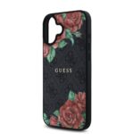 Калъф от Guess PU Leather 4G Roses MagSafe Case for iPhone 16 Black - Image 5