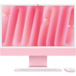 iMac 24 Retina 4.5K | M4 чип с 10 ядрен CPU и 10 ядрен GPU | 16GB памет | 256GB SSD - Pink