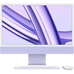 iMac 24 Retina 4.5K | M4 чип с 8 ядрен CPU и 8 ядрен GPU | 16GB памет | 256GB SSD - Purple
