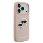 Калъф от
Karl Lagerfeld Liquid Silicone Double Heads MagSafe Case за iPhone 17 Pro Pink - Image 4
