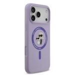 Калъф от
Karl Lagerfeld Liquid Silicone Karl and Choupette MagSafe Case за iPhone 17 Pro Max Purple - Image 4