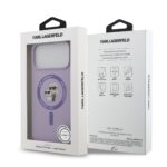 Калъф от
Karl Lagerfeld Liquid Silicone Karl and Choupette MagSafe Case за iPhone 17 Pro Max Purple - Image 7
