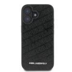 Калъф от Karl Lagerfeld PU Quilted Pattern Case за iPhone 16 Black - Image 3