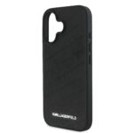 Калъф от Karl Lagerfeld PU Quilted Pattern Case за iPhone 16 Black - Image 5