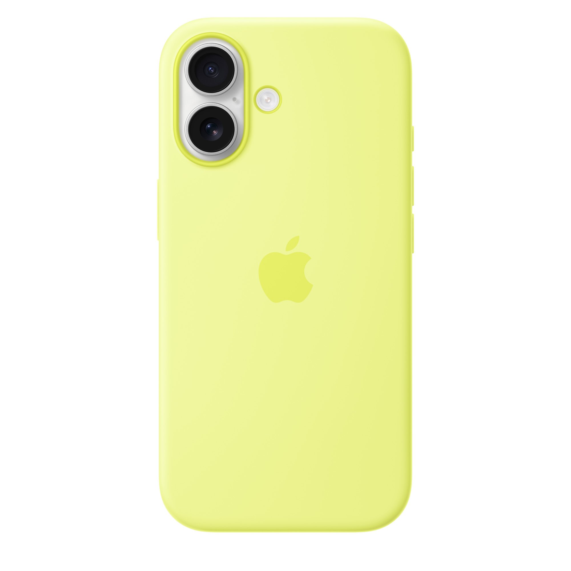 mgev4zm-a-apple-silikonovy-kryt-vc-magsafe-pro-iphone-17-neon-yellow_ie14539370.jpg Калъф от Apple за iPhone 17 Silicone Case with MagSafe - Neon Yellow - Image 1