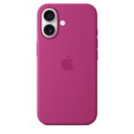 Калъф от Apple за iPhone 16 Silicone Case with MagSafe - Fuchsia (Seasonal)