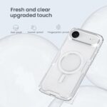 Калъф от Nillkin Nature TPU Pro Magnetic Case Compatible with MagSafe for iPhone 17 Air - Transparent - Image 4