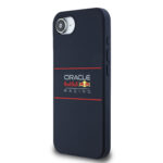 Калъф от 
Red Bull Silicone Horizontal Logo MagSafe за iPhone 16e Navy - Image 2
