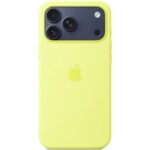 Калъф от Apple за iPhone 17 Pro Max Silicone Case with MagSafe Neon Yellow - Image 4