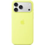 Калъф от Apple за iPhone 17 Pro Max Silicone Case with MagSafe Neon Yellow