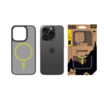 Калъф от Tactical MagForce Hyperstealth 2.0 Cover за iPhone 15 Pro BlackYellow - Image 3