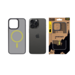 Калъф от Tactical MagForce Hyperstealth 2.0 Cover за iPhone 15 Pro Max BlackYellow - Image 3