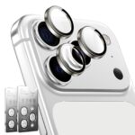Протектор за камера от Casper  Camera Lens  за iPhone 17 Pro / 17 Pro Max Silver