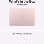 Apple 13-inch MacBook NEO A18 Pro chip, 6-core CPU, 5-core GPU, RAM 8GB, SSD 256GB - Blusha - Image 2