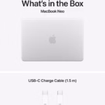 Apple 13-inch MacBook NEO A18 Pro chip, 6-core CPU, 5-core GPU, RAM 8GB, SSD 512GB - Silver - Image 6