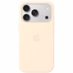 Apple iPhone 17 Pro Silicone Case with MagSafe - Vanilla (SEASONAL)