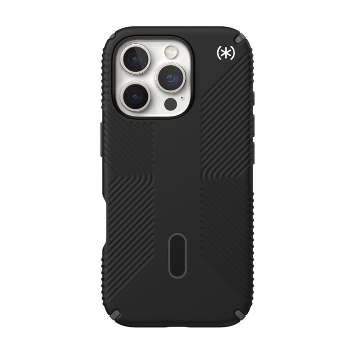 Калъф от Speck iPhone 16 Pro PRESIDIO2 GRIP +CL BLACK / SLATE GREY / WHITE - Image 1