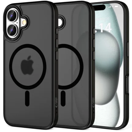Калъф от Tech-Protect
MagMat MagSafe iPhone 16 -
Black