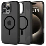 Калъф от Tech-Protect
MagEdge MagSafe iPhone 16 Pro
 - Semi-Transparent