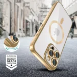 Калъф от Tech-Protect MagFlex MagSafe
 за iPhone 16 Pro Max - Gold - Image 3