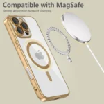 Калъф от Tech-Protect MagFlex MagSafe
 за iPhone 16 Pro Max - Gold - Image 5