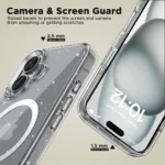 Калъф от Tech-Protect
FlexAir Hybrid MagSafe iPhone 16
  - Clear - Image 3