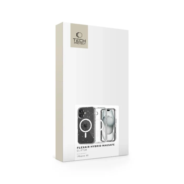 Калъф от Tech-Protect
FlexAir Hybrid MagSafe iPhone 16
  - Clear - Image 5