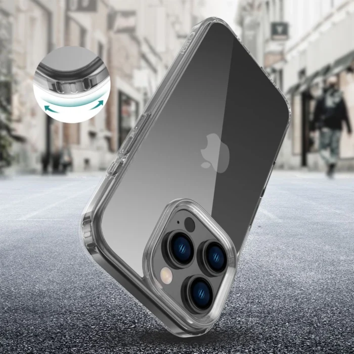 Калъф от Tech-
Protect FlexAir Hybrid Case за iPhone 16 Pro - Clear - Image 3