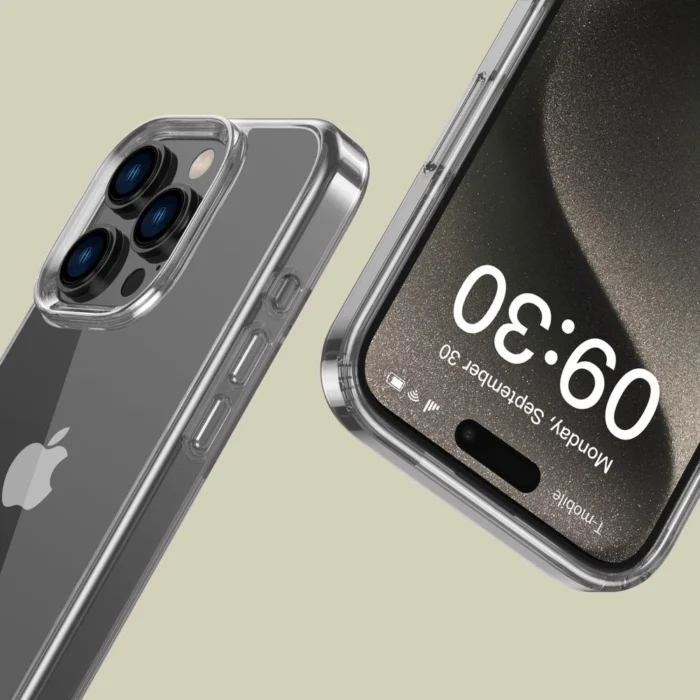 Калъф от Tech-
Protect FlexAir Hybrid Case за iPhone 16 Pro - Clear - Image 4