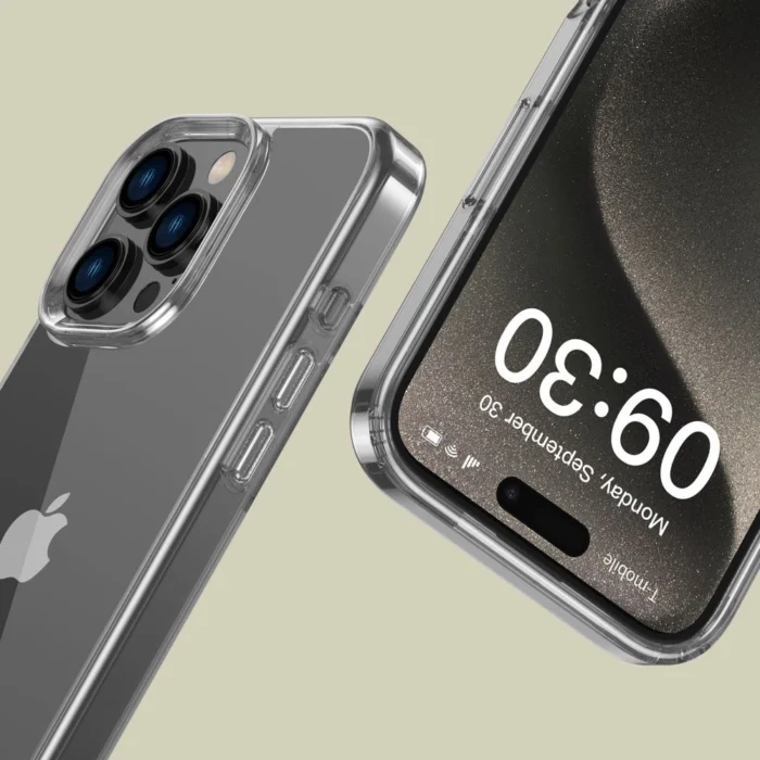Калъф от Tech-
Protect FlexAir Hybrid iPhone 16
Pro Max Case - Clear - Image 3