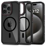 Калъф от Tech-
Protect MagHybrid MagSafe
за iPhone 16 Pro Case - Black