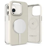 Калъф от Tech-Protect Silicone PU Case
MagSafe за iPhone 15 Pro Max -
Beige