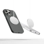 Калъф от Tech-Protect Silicone PUZ MagSafe
i Phone 15 Pro Max Case - Gray - Image 2