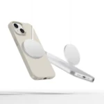 Калъф от Tech-
Protect Silicone PU Case Mag Safe
за iPhone 14 - Beige - Image 3