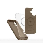 Калъф от Tech-
Protect Liquid Silicone MagSafe
iPhone 16 Case - Brown - Image 3
