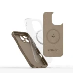 Калъф от Tech-Protect Liquid Silicone
MagSafe case за iPhone 16 Pro -
brown - Image 3