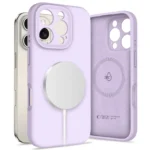Калъф от Tech-Protect Liquid Silicone
MagSafe iPhone 16 Pro Case -
Purple