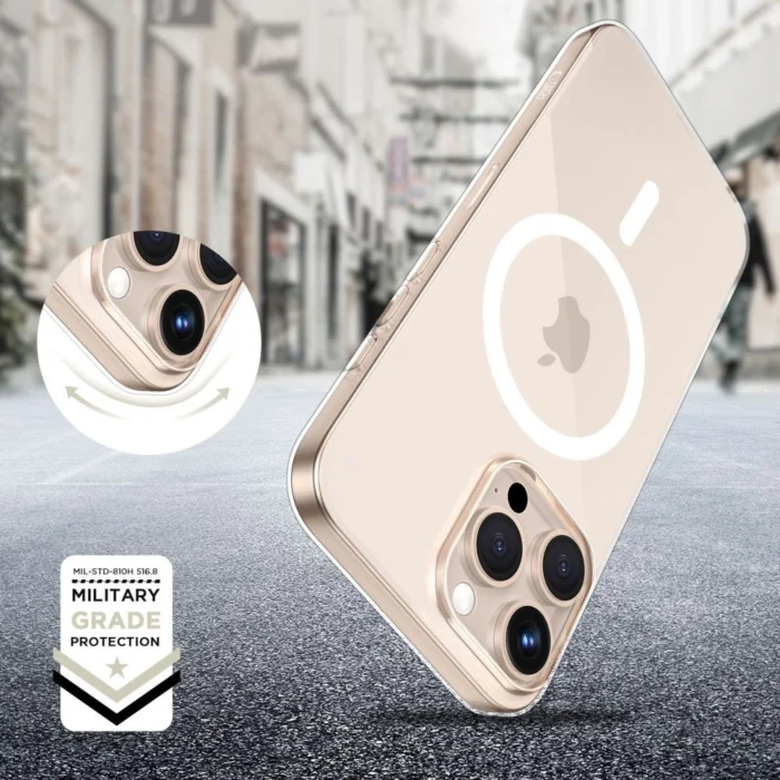 Калъф от Tech-
Protect FlexAir MagSafe iPhone
16e Case - Clear - Image 4