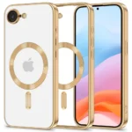 Калъф от Tech-
Protect Mag Flex MagSafe iPhone
16e Case - Gold