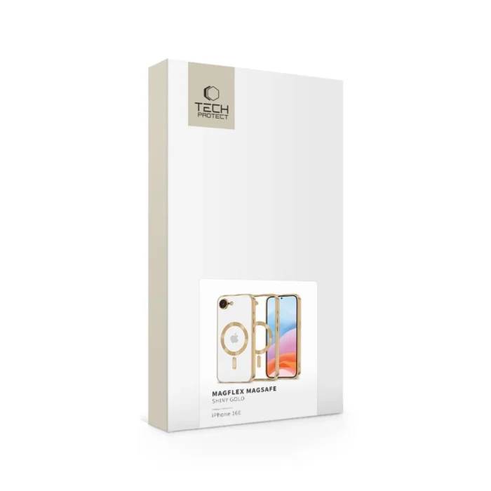 Калъф от Tech-
Protect Mag Flex MagSafe iPhone
16e Case - Gold - Image 4