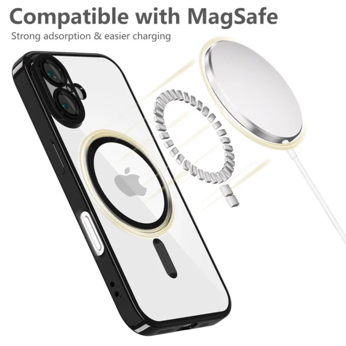 Калъф от Tech-Protect
 MagFlex MagSafe iPhone 16e Case
- Clear - Image 2